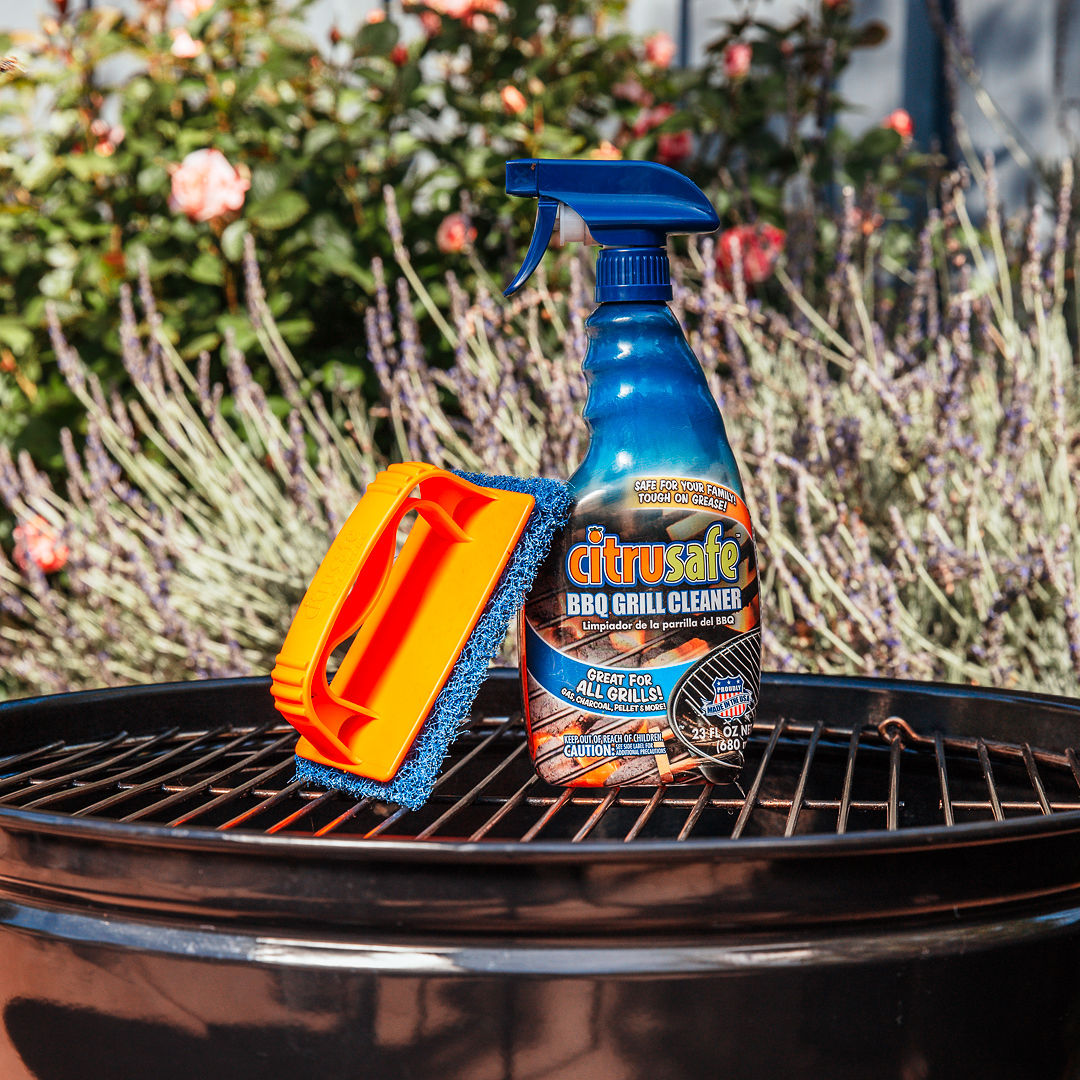 Citrusafe BBQ Grill and Grate Cleaner, for All Grills, and Most Cooking  Grids, 23 Ounce 