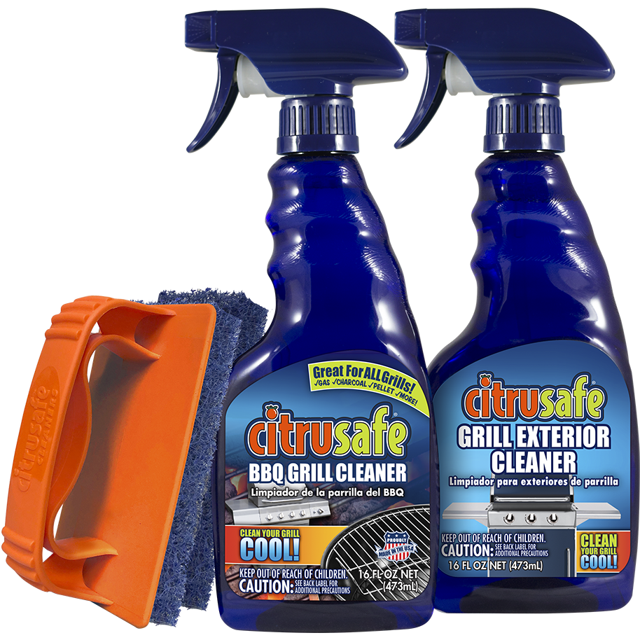 Total Grill Restoration Using CitruSafe BBQ Grill Cleaner 