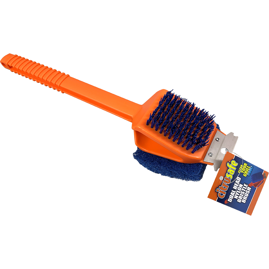 Dyna Glo 21 In. Nylon Bristles Grill Cleaning Brush - Crafty Beaver Home  Center